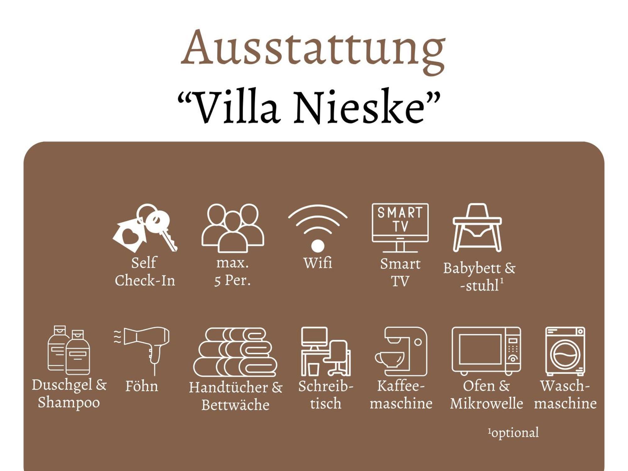 Ferienwohnung Villa Nieske - Jugendstil Denkmal, Free Wlan & Parken, Self Check-In, Smart-Tv Herzberg  Exterior foto